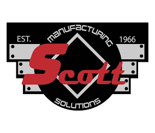 SCOTT MANUFACTURING SOLUTIONS EST. 1966 logo