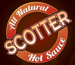 SCOTTER ALL NATURAL HOT SAUCE logo