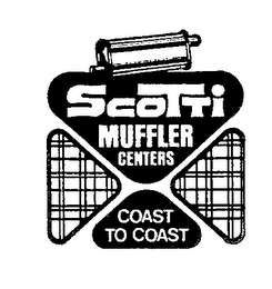 SCOTTI MUFFLER CENTERS COAST TO COAST logo