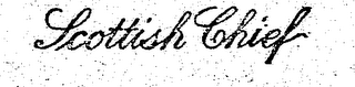 SCOTTISH CHIEF logo