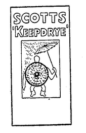 SCOTTS 'KEEPDRYE' logo