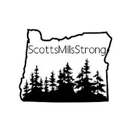SCOTTS MILLS STRONG logo