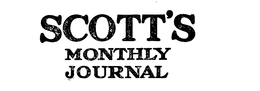 SCOTT'S MONTHLY JOURNAL logo