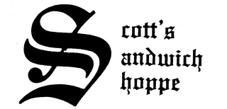 SCOTTS SANDWICH SHOPPE logo
