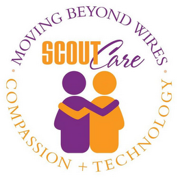 SCOUTCARE · MOVING BEYOND WIRES · COMPASSION + TECHNOLOGY logo