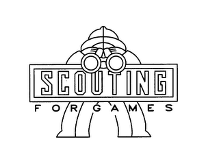 SCOUTING FOR GAMES logo