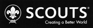 SCOUTS CREATING A BETTER WORLD logo