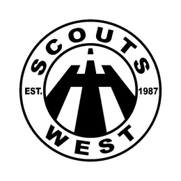 SCOUTS WEST EST. 1987 IH logo