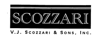 SCOZZARI V.J. SCOZZARI & SONS, INC. logo