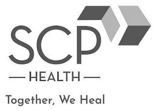 SCP - HEALTH - TOGETHER, WE HEAL logo