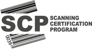 SCP SCANNING CERTIFICATION PROGRAM 0039 logo