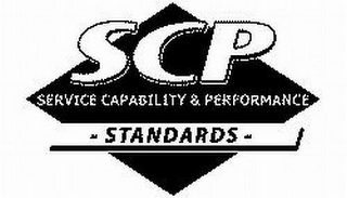 SCP SERVICE CAPABILITY & PERFORMANCE - STANDARDS - logo