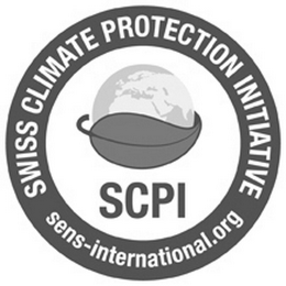 SCPI SWISS CLIMATE PROTECTION INITIATIVE SENS-INTERNATIONAL.ORG logo
