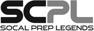 SCPL SOCAL PREP LEGENDS logo