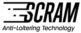 SCRAM ANTI-LOITERING TECHNOLOGY logo