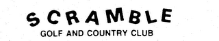 SCRAMBLE GOLF AND COUNTRY CLUB logo