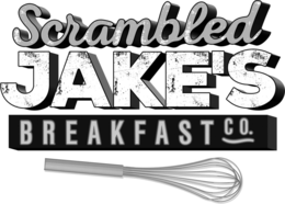 SCRAMBLED JAKE'S BREAKFAST CO. logo