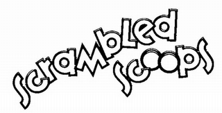 SCRAMBLED SCOOPS logo