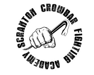 SCRANTON CROWBAR FIGHTING ACADEMY logo