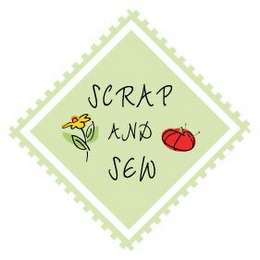SCRAP AND SEW logo