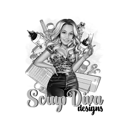 SCRAP DIVA DESIGNS logo