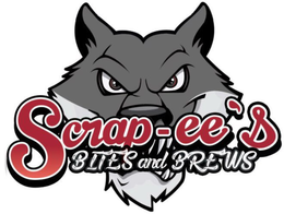 SCRAP-EE'S BITES AND BREWS logo