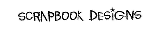SCRAPBOOK DESIGNS logo