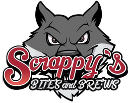 SCRAPPY'S BITES AND BREWS logo