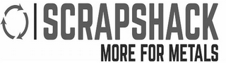 SCRAPSHACK MORE FOR METALS logo