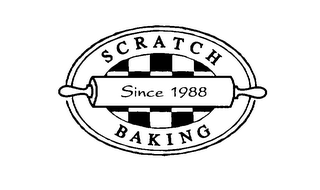 SCRATCH BAKING SINCE 1988 logo