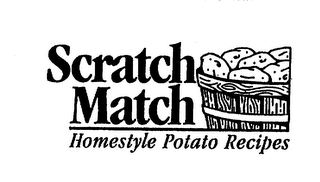 SCRATCH MATCH HOMESTYLE POTATO RECIPES logo