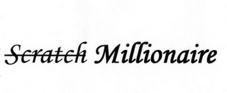 SCRATCH MILLIONAIRE logo