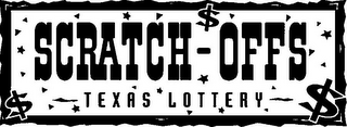 SCRATCH-OFFS TEXAS LOTTERY logo