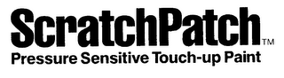 SCRATCH PATCH PRESSURE SENSITIVE TOUCH-UP PAINT logo