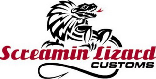 SCREAMIN LIZARD CUSTOMS logo