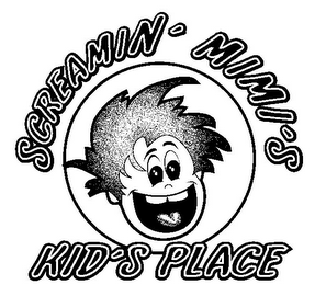 SCREAMIN' MIMI'S KID'S PLACE logo