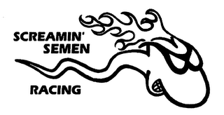 SCREAMIN' SEMEN RACING logo