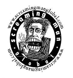 SCREAMING MAN GLOBAL WWW.SCREAMING MAN GLOBAL.COM logo