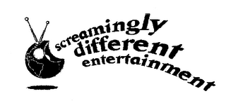 SCREAMINGLY DIFFERENT ENTERTAINMENT logo