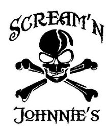 SCREAM'N JOHNNIE'S logo