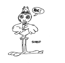 SCREECH HIC! BEER logo