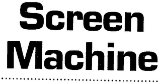 SCREEN MACHINE logo