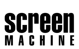 SCREEN MACHINE logo