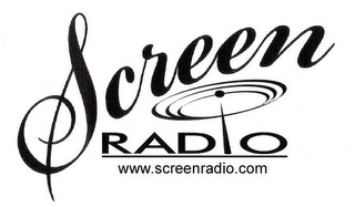 SCREEN RADIO WWW.SCREENRADIO.COM logo