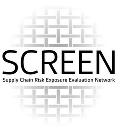 SCREEN SUPPLY CHAIN RISK EXPOSURE EVALUATION NETWORK logo
