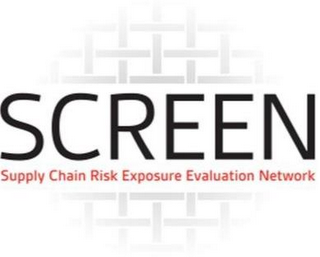 SCREEN SUPPLY CHAIN RISK EXPOSURE EVALUATION NETWORK logo