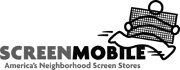 SCREENMOBILE AMERICA'S NEIGHBORHOOD SCREEN STORES logo
