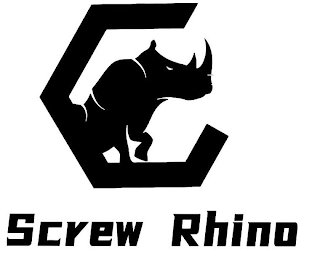 SCREW RHINO logo