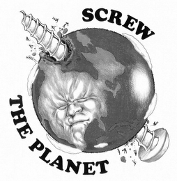 SCREW THE PLANET logo