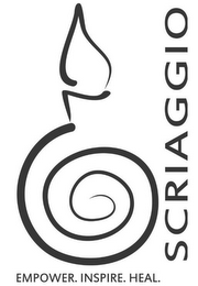 SCRIAGGIO EMPOWER. INSPIRE. HEAL. logo